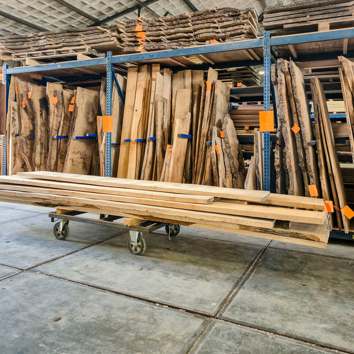 Extra lang gekantrechte stadshout