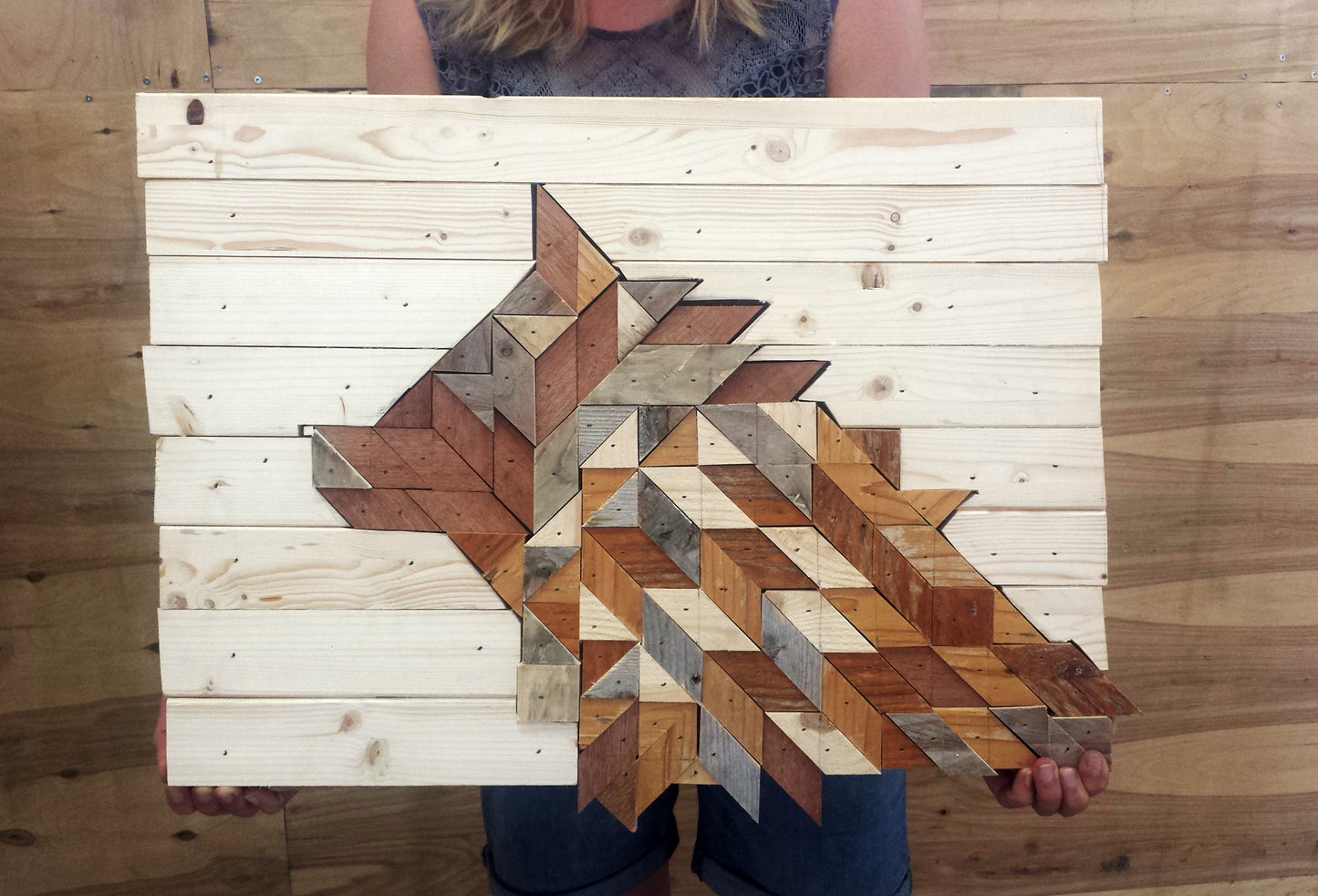 GEOMETRIC WALL ART - HALVE DAG WEEKENDWORKSHOP