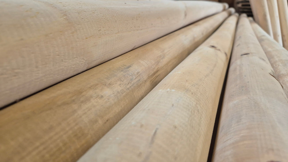 Grenen palen 2,4m