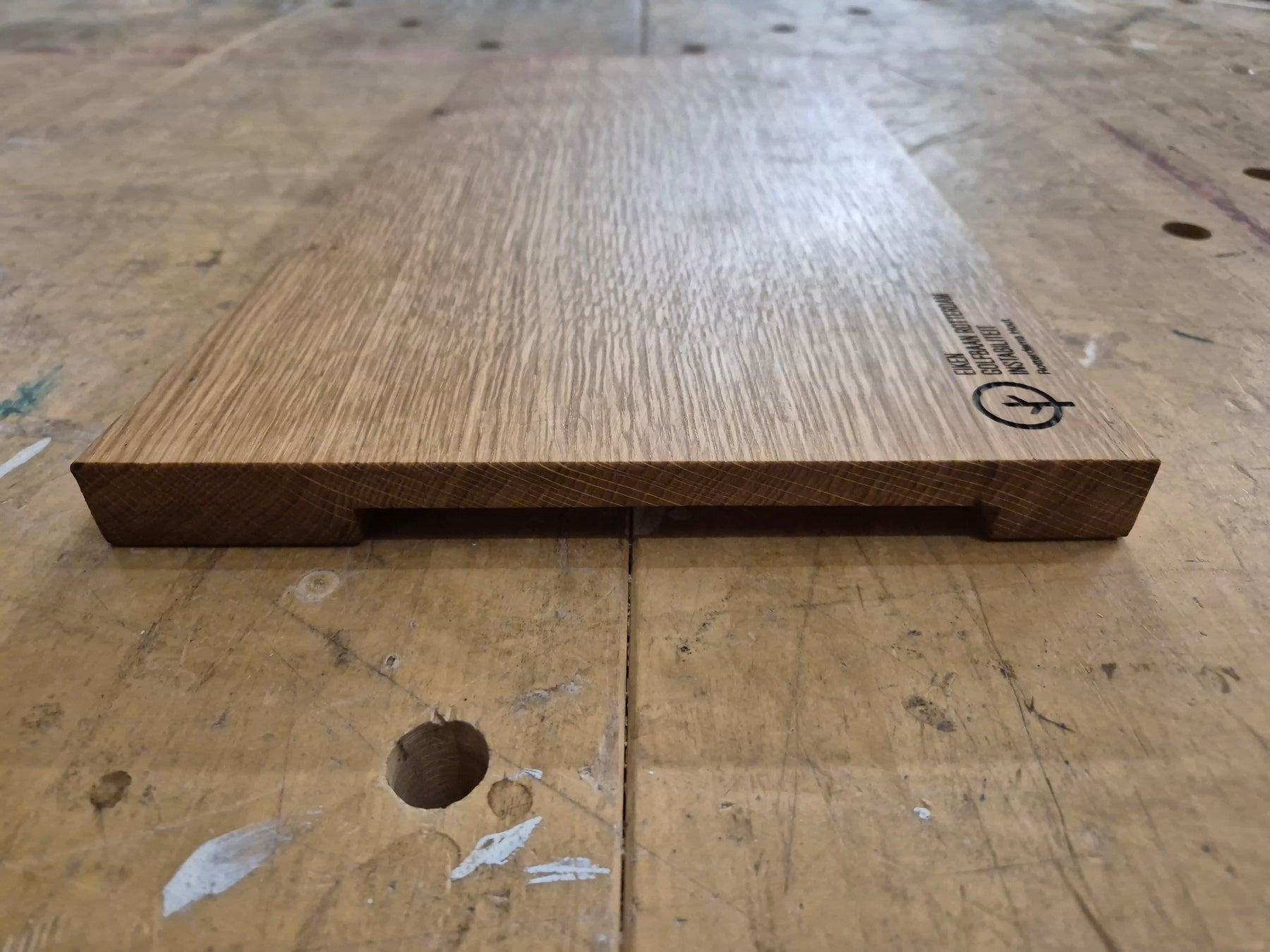 Happenplank Eiken van de Golfbaan