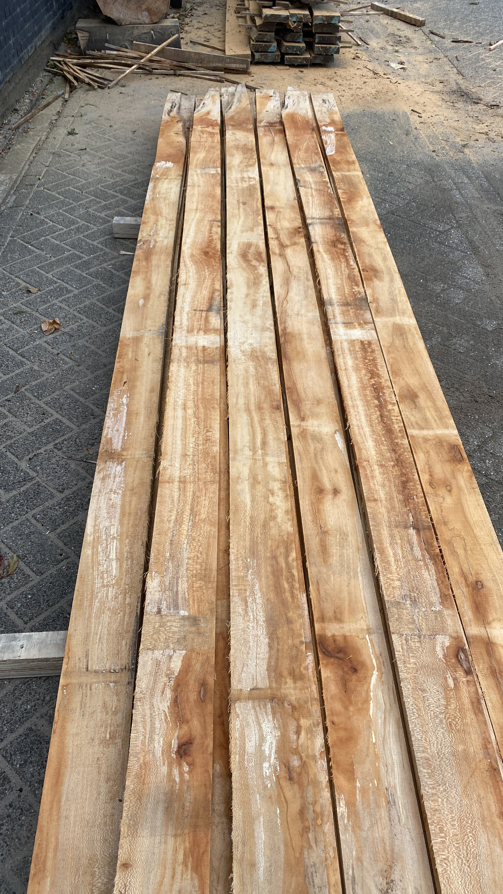Planken stadshout  20x145mm