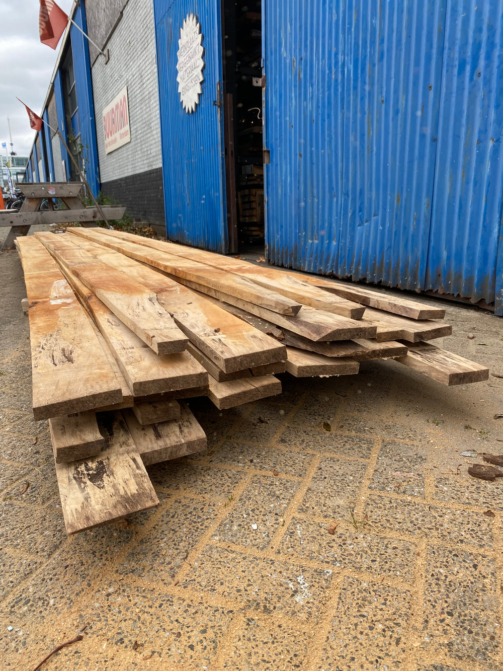 Planken stadshout  20x145mm