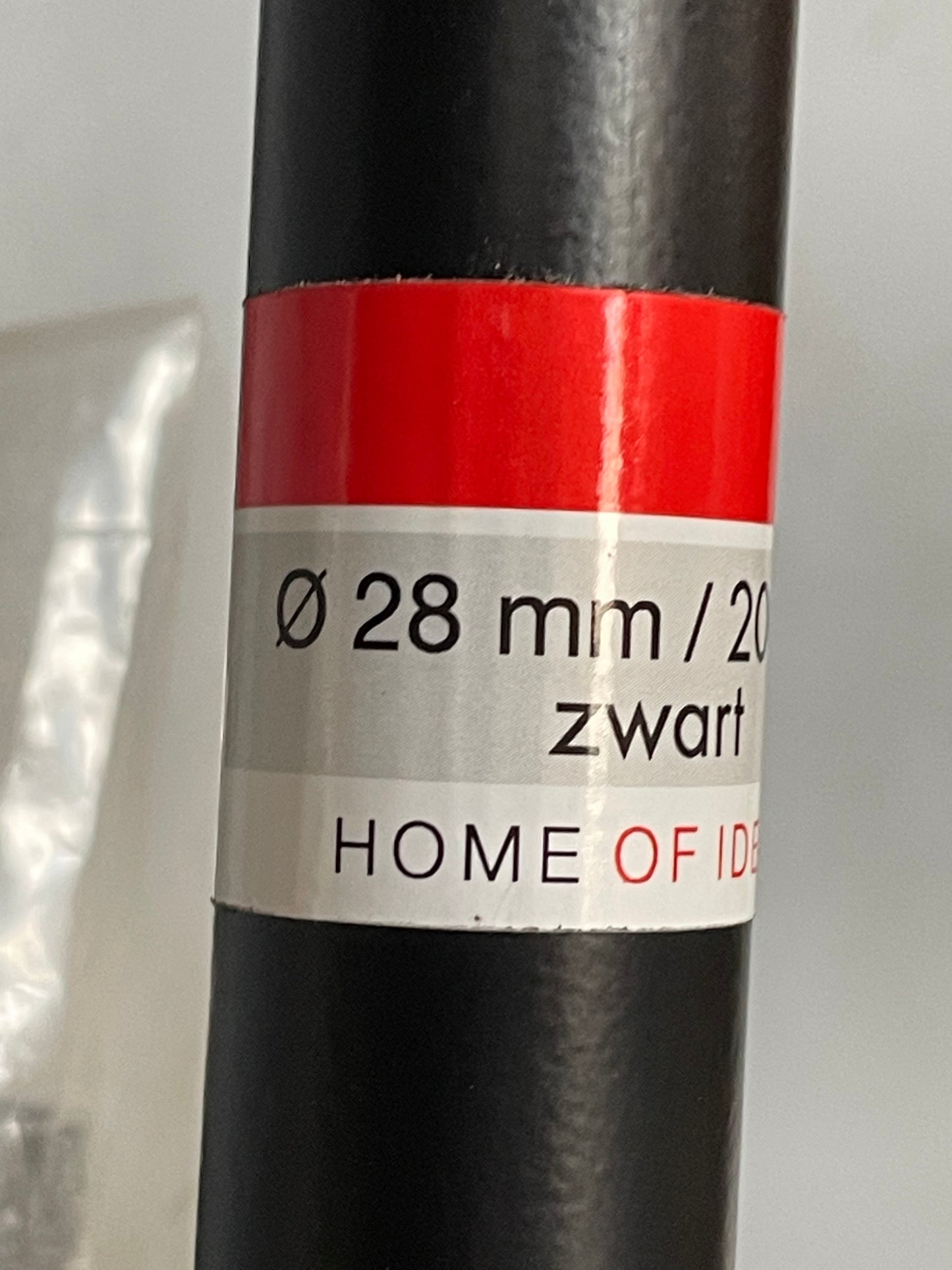 Metalen buizen zwart 28ø & 42ø