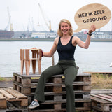 Een kastje gemaakt tijdens meubelmaken niveau 1 kastje.