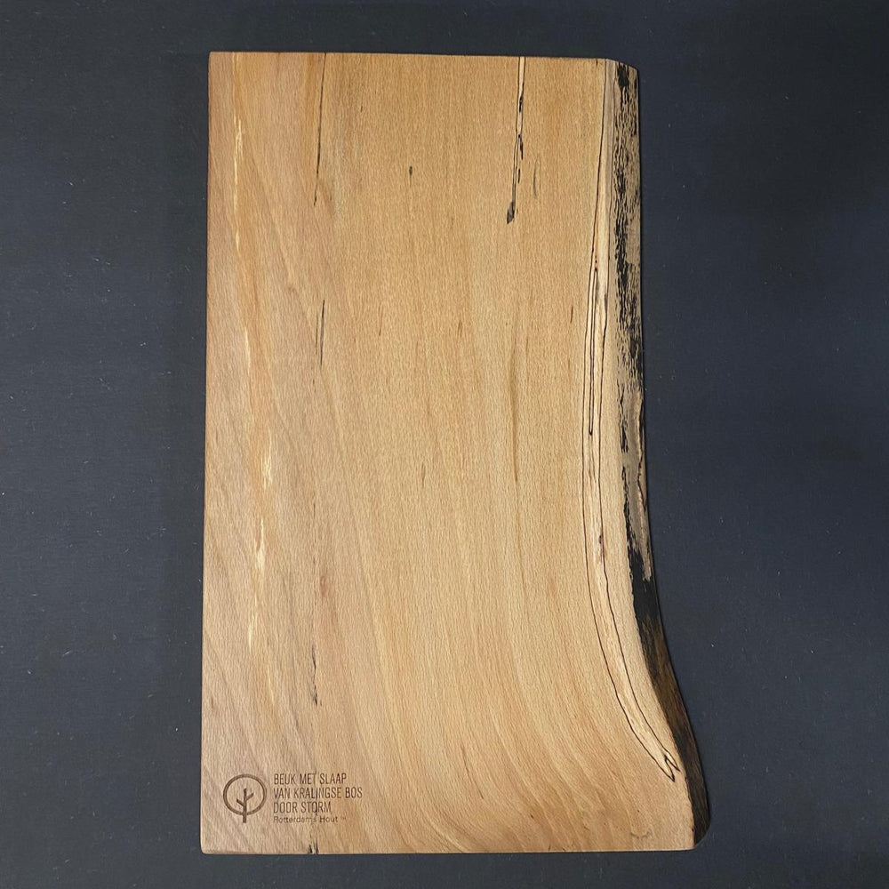Happenplank Beuk met slaap uit het Kralingse Bos maat M